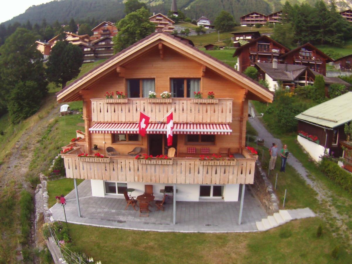 Chalet Canadian Corner ヴェンゲン エクステリア 写真