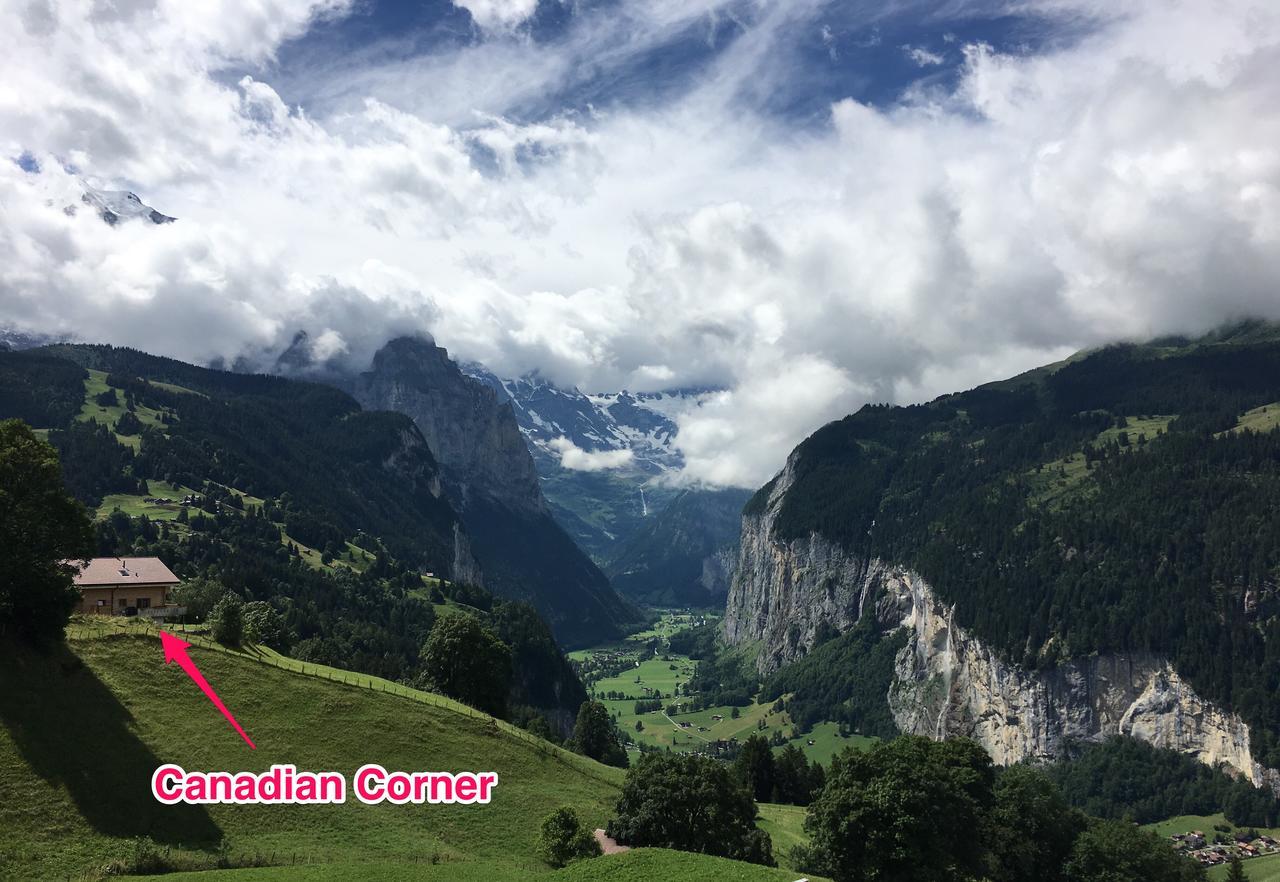 Chalet Canadian Corner ヴェンゲン エクステリア 写真